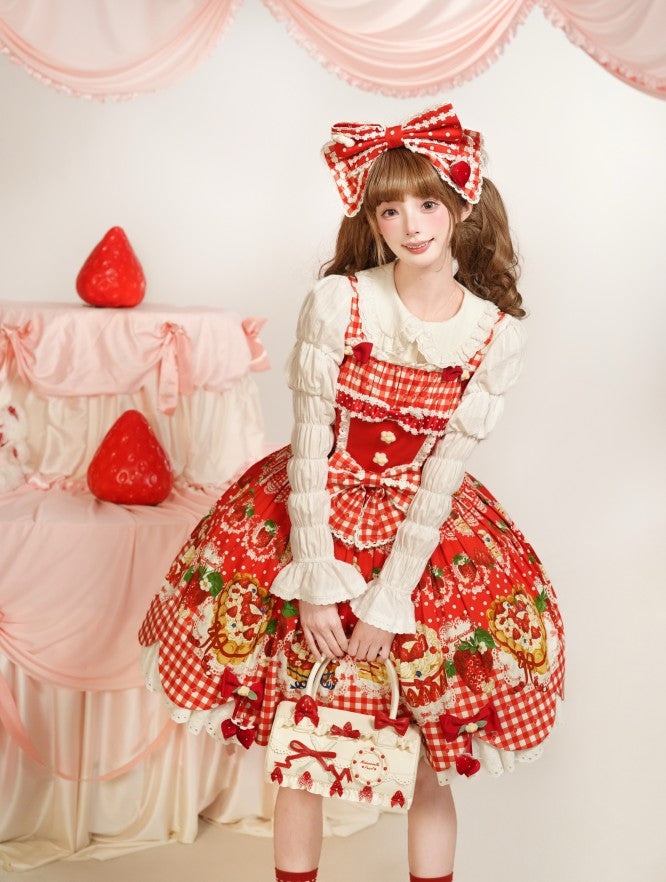 Strawberry Cake Jumper skirt