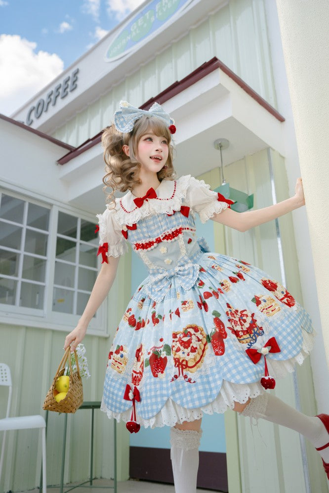 Strawberry Cake Jumper skirt