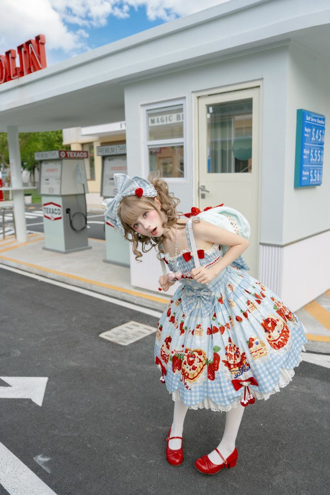 Strawberry Cake Jumper skirt