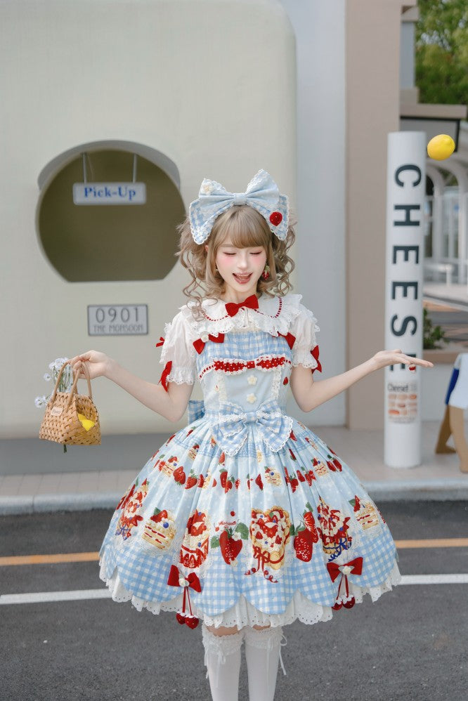 Strawberry Cake Jumper skirt