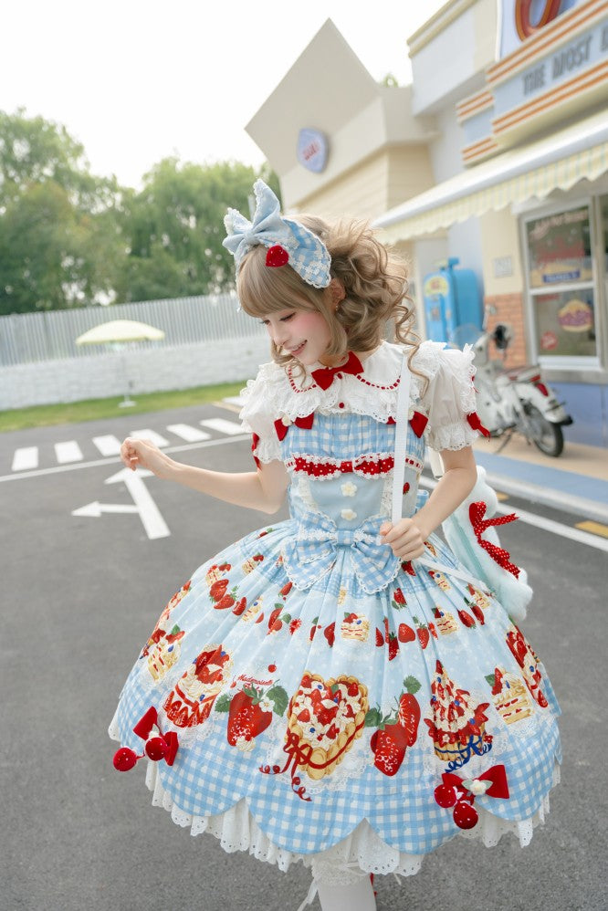 Strawberry Cake Jumper skirt