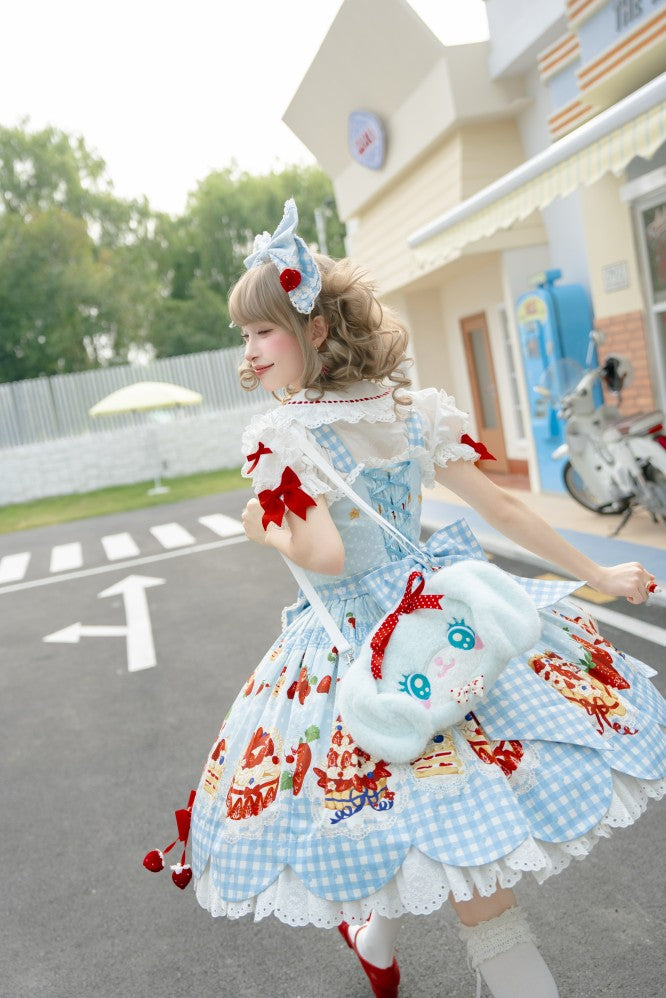 Strawberry Cake Jumper skirt