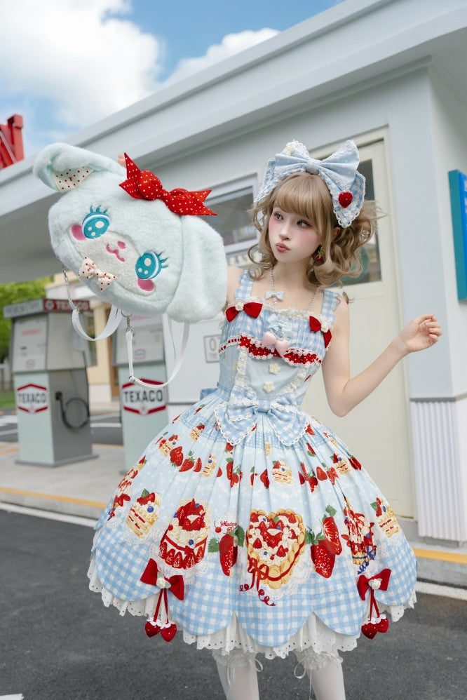 Strawberry Cake Jumper skirt