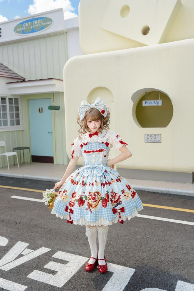Strawberry Cake Jumper skirt