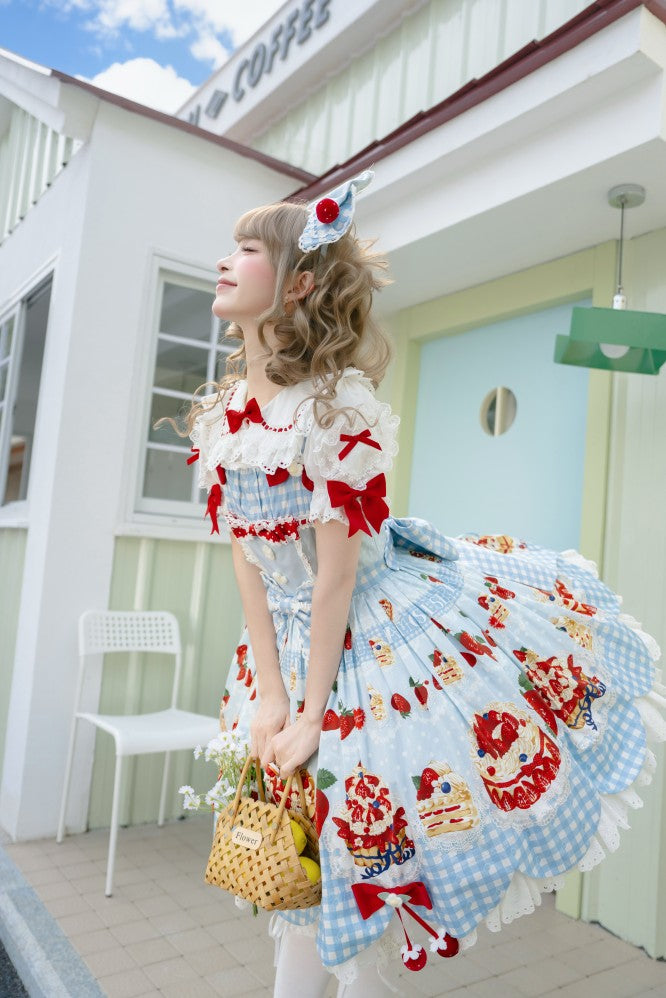 Strawberry Cake Jumper skirt