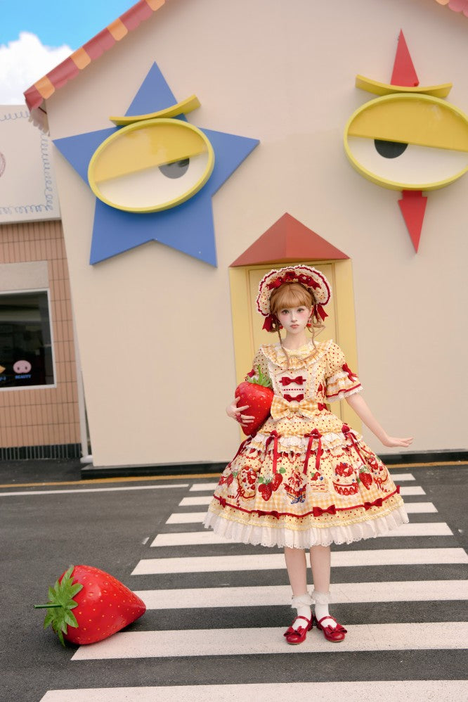 Strawberry Cake One Piece