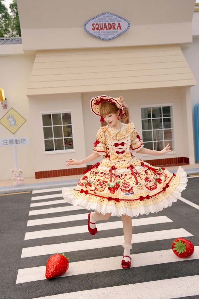 Strawberry Cake One Piece