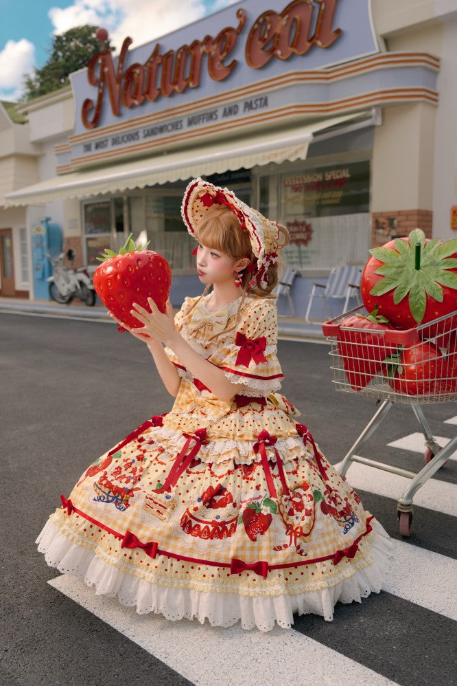 Strawberry Cake One Piece