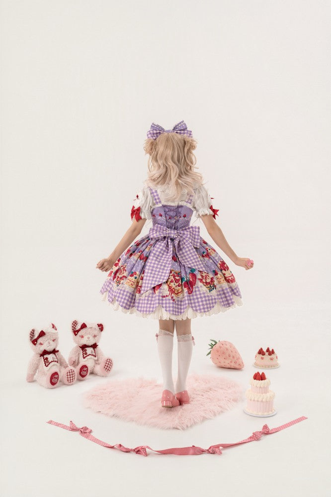 Strawberry Cake Jumper skirt
