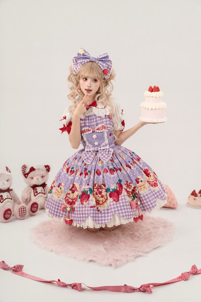 Strawberry Cake Jumper skirt