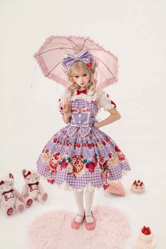 Strawberry Cake Jumper skirt
