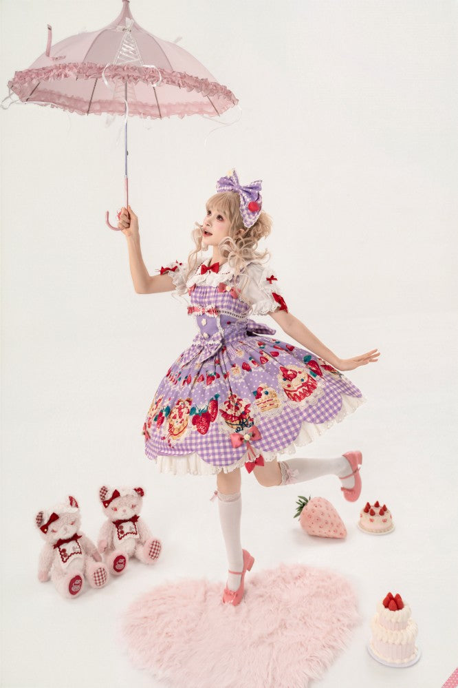 Strawberry Cake Jumper skirt