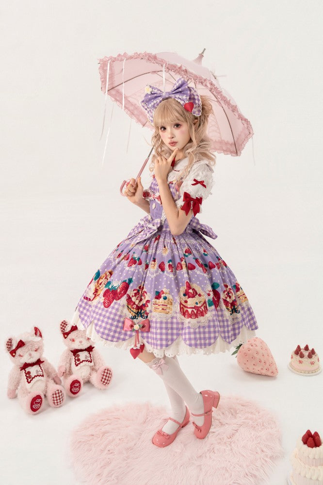 Strawberry Cake Jumper skirt
