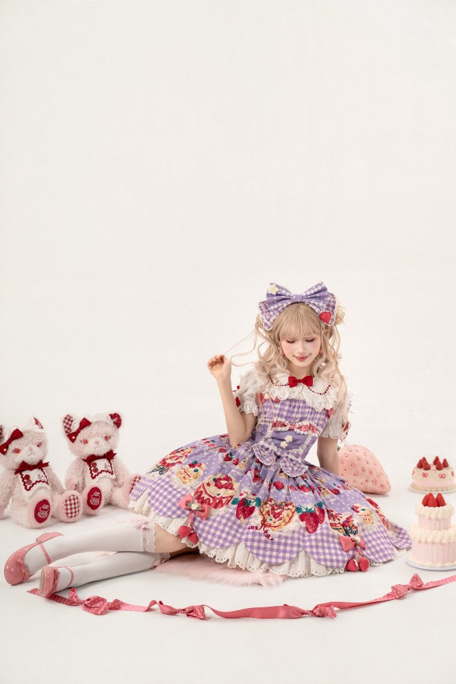 Strawberry Cake Jumper skirt