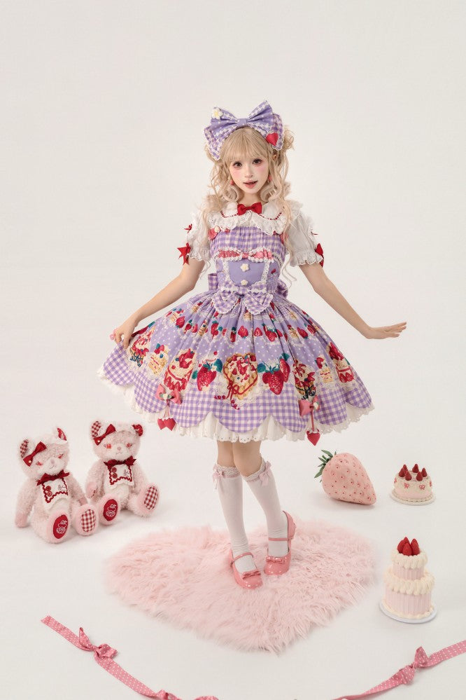 Strawberry Cake Jumper skirt