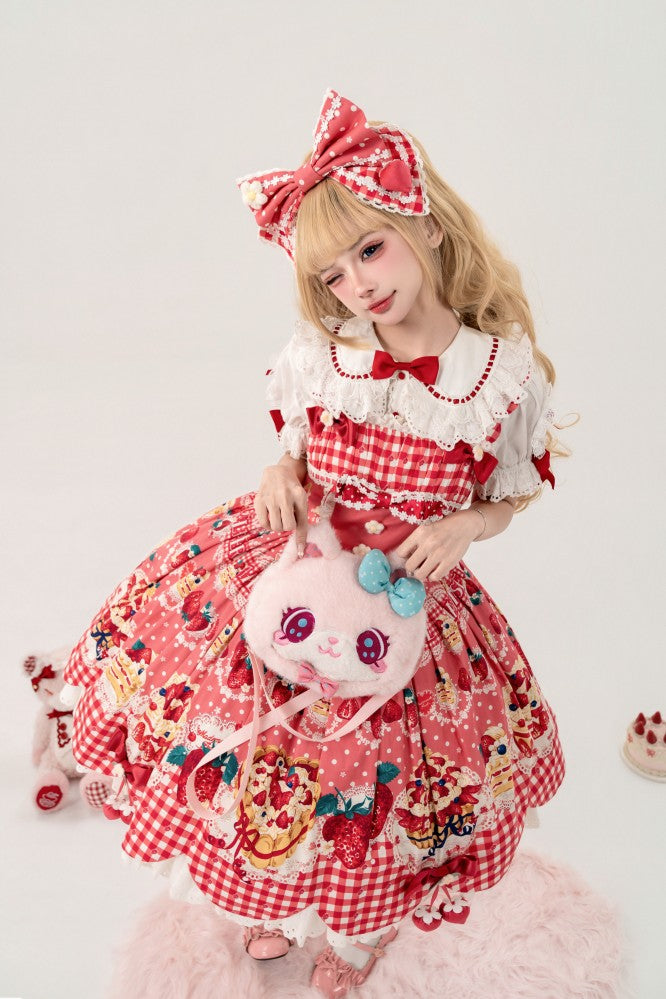 Strawberry Cake Jumper skirt