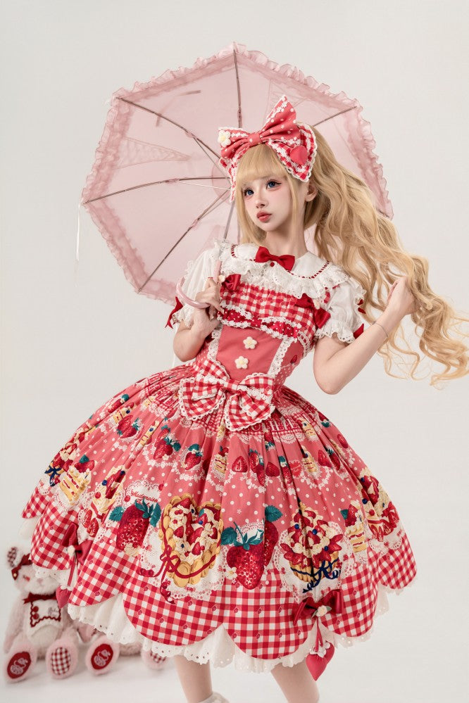 Strawberry Cake Jumper skirt