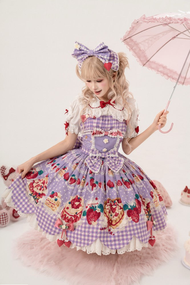 Strawberry Cake Jumper skirt
