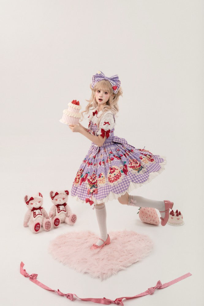 Strawberry Cake Jumper skirt