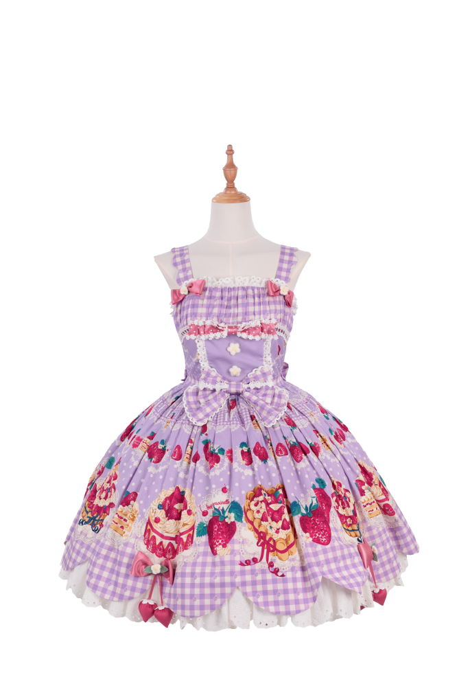 Strawberry Cake Jumper skirt