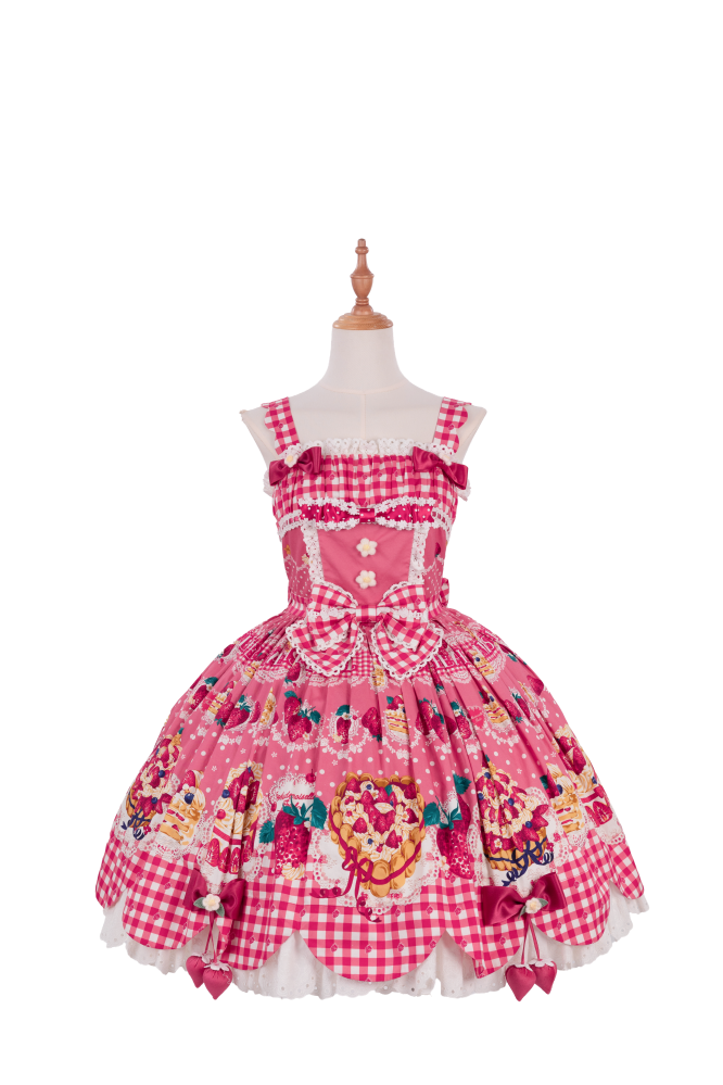 Strawberry Cake Jumper skirt