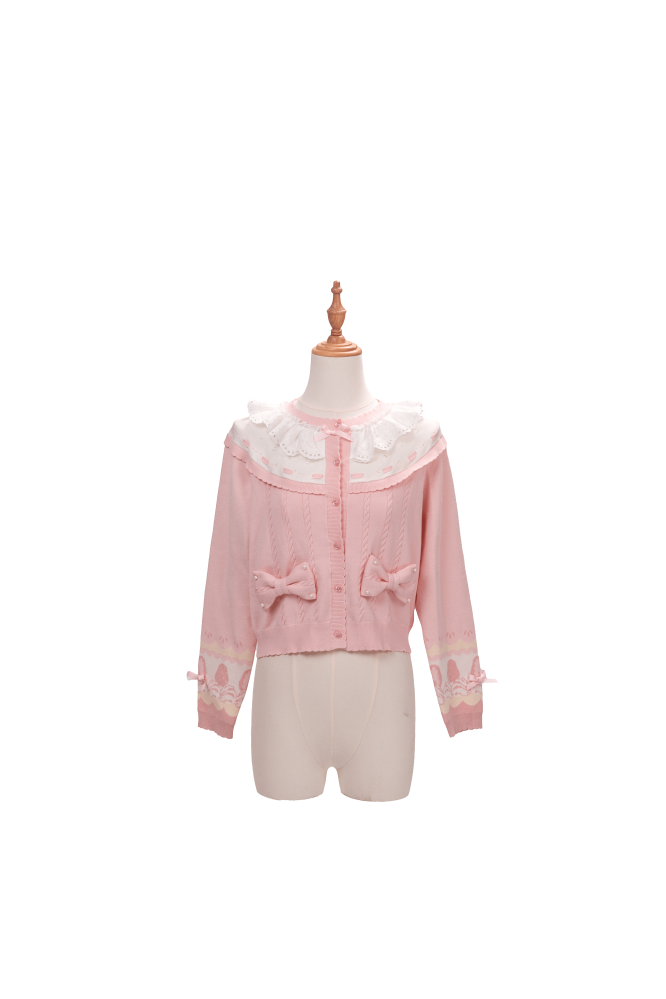 Strawberry Cake Cardigan