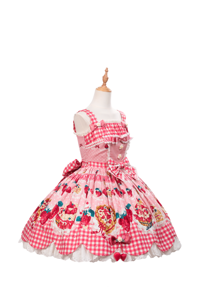 Strawberry Cake Jumper skirt
