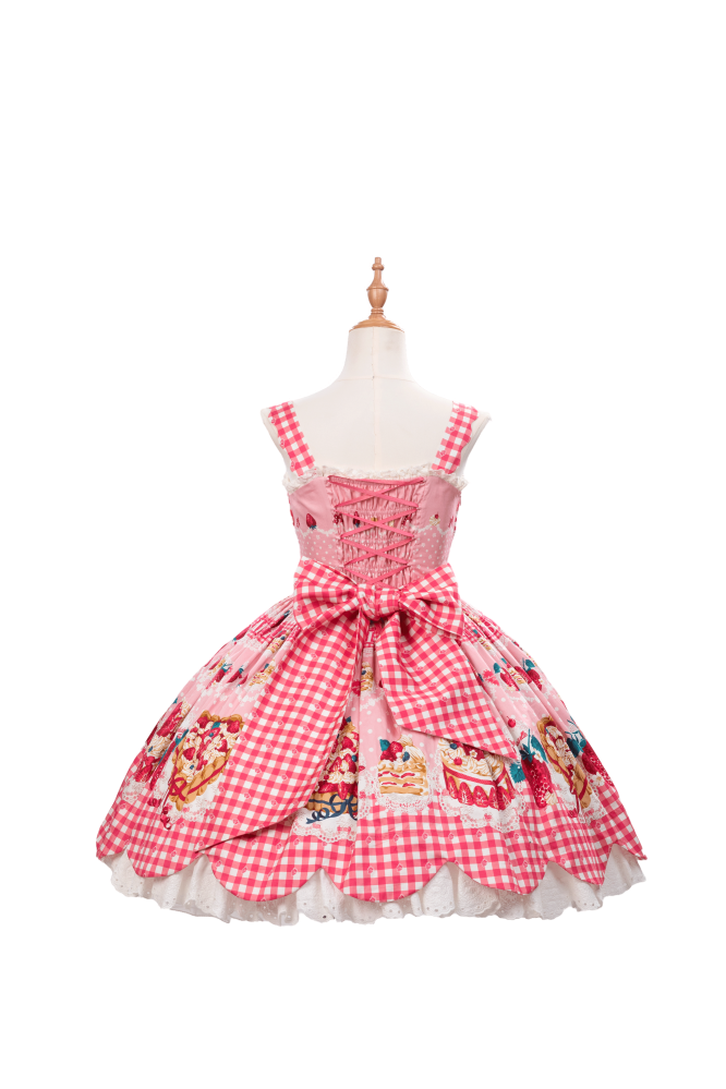 Strawberry Cake Jumper skirt