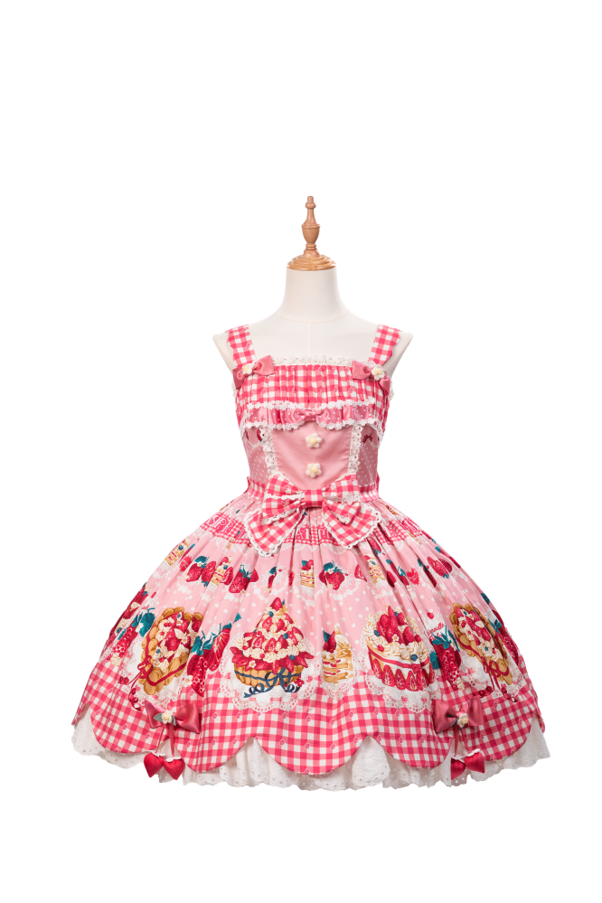 Strawberry Cake Jumper skirt