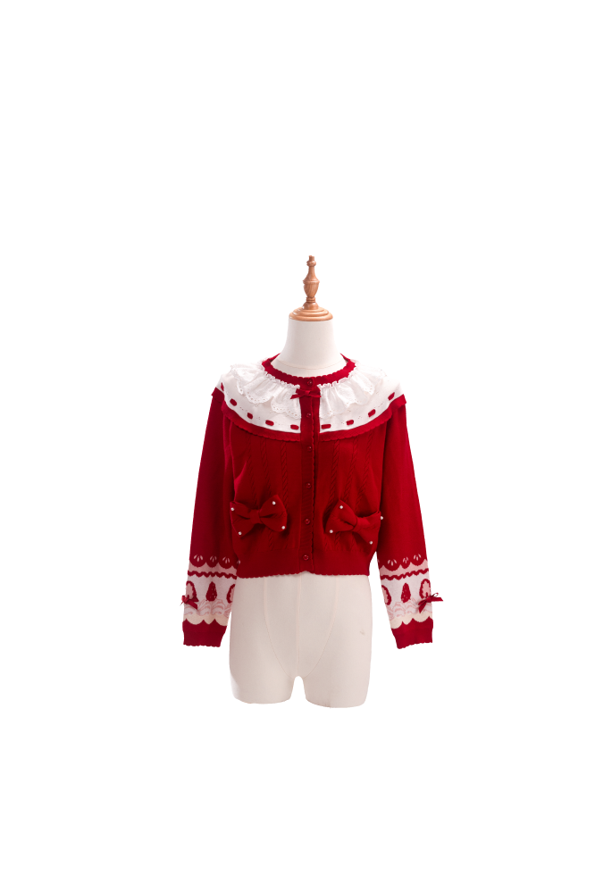 Strawberry Cake Cardigan
