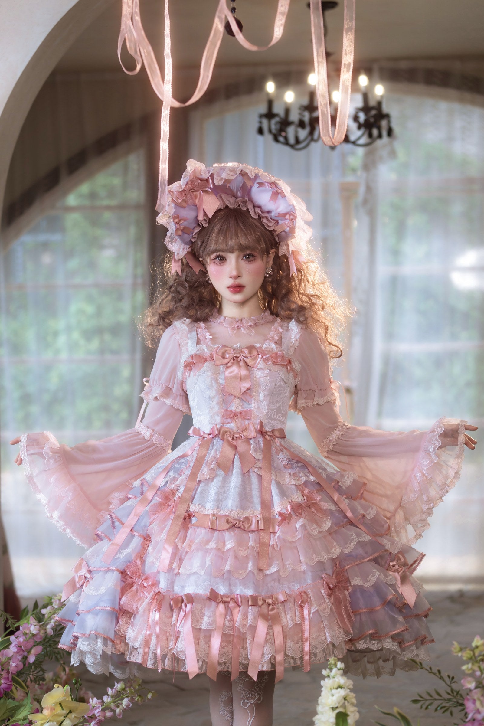 Centifolia Rose Jumper Skirt