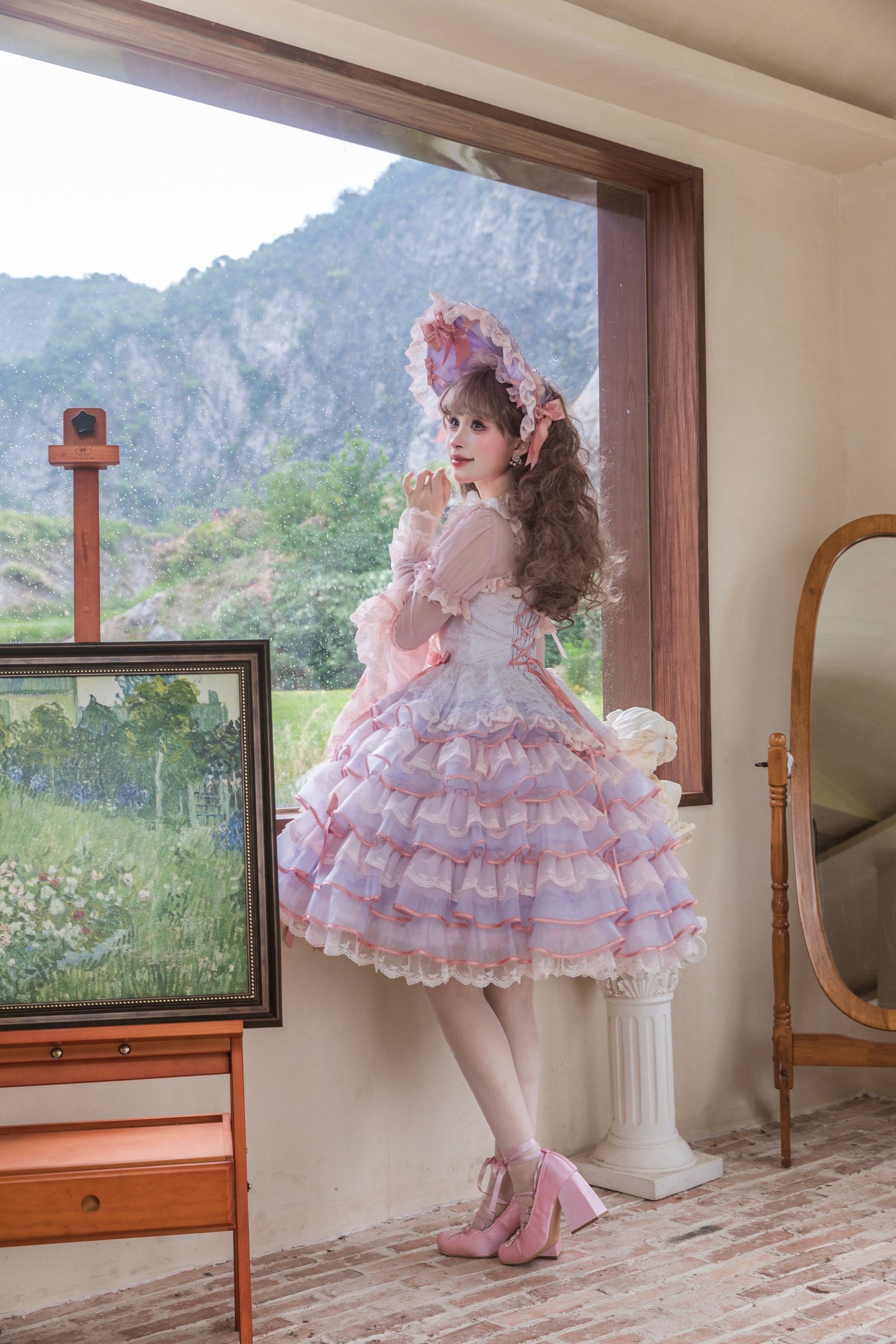 Centifolia Rose Jumper Skirt