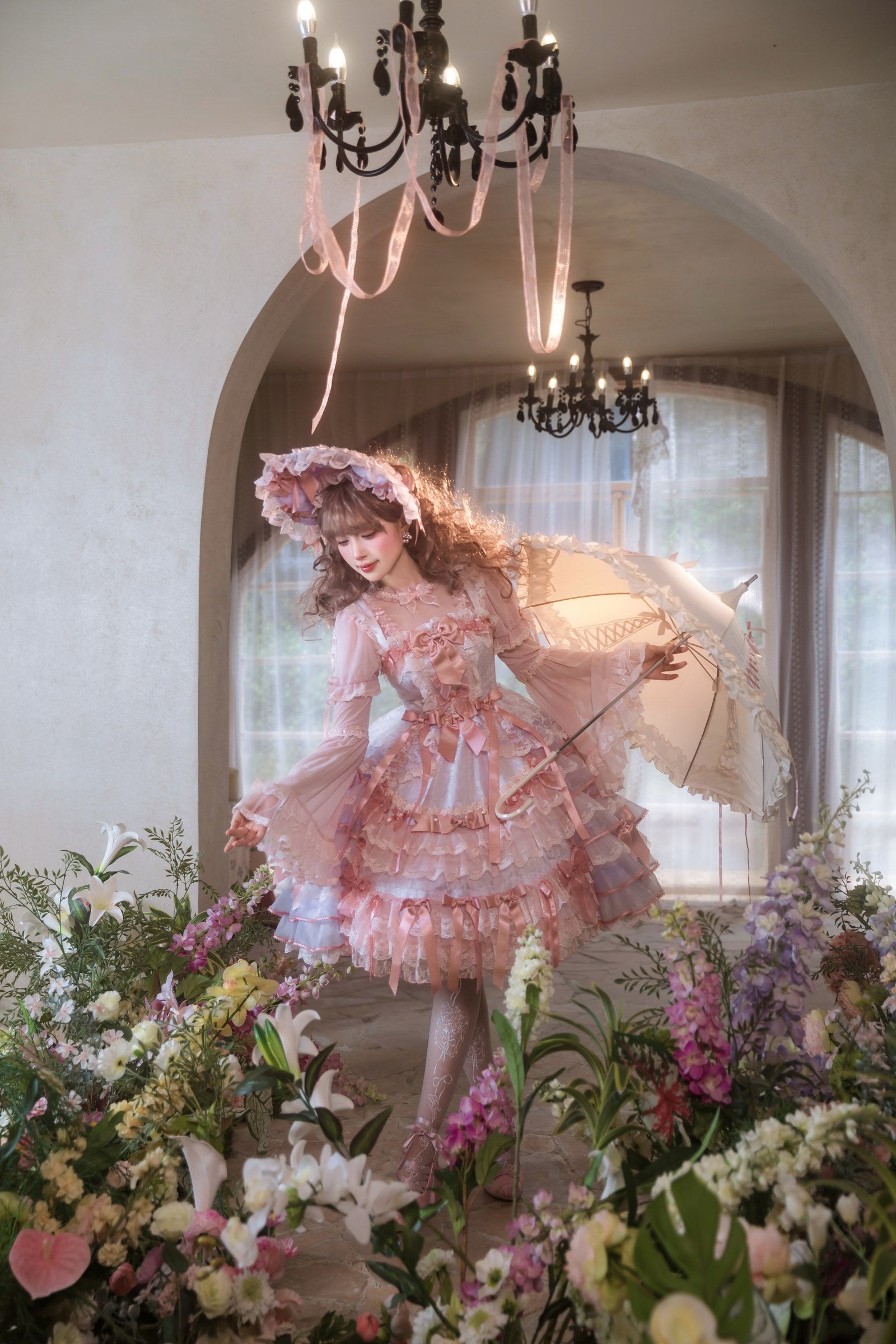 Centifolia Rose Jumper Skirt