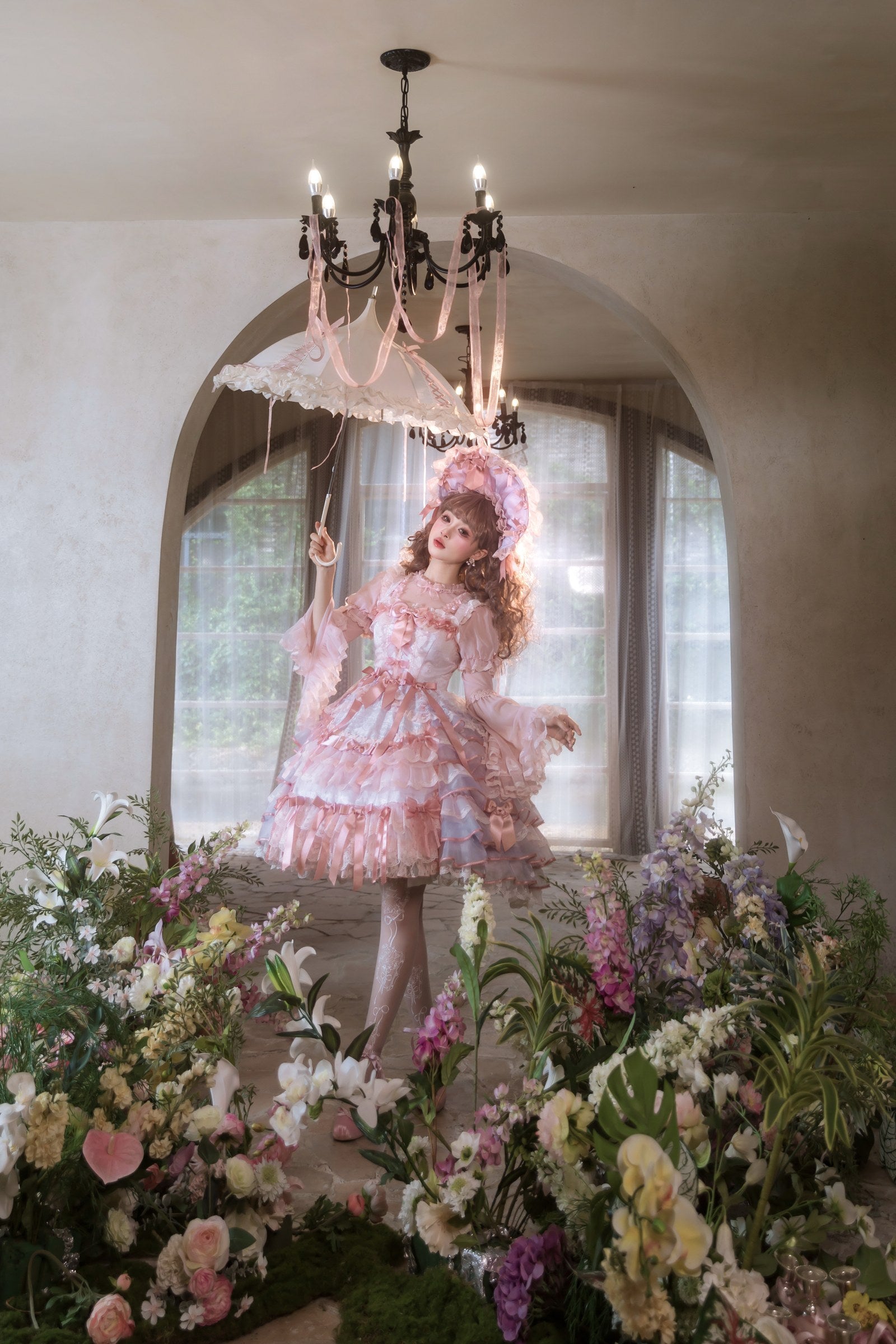 Centifolia Rose Jumper Skirt