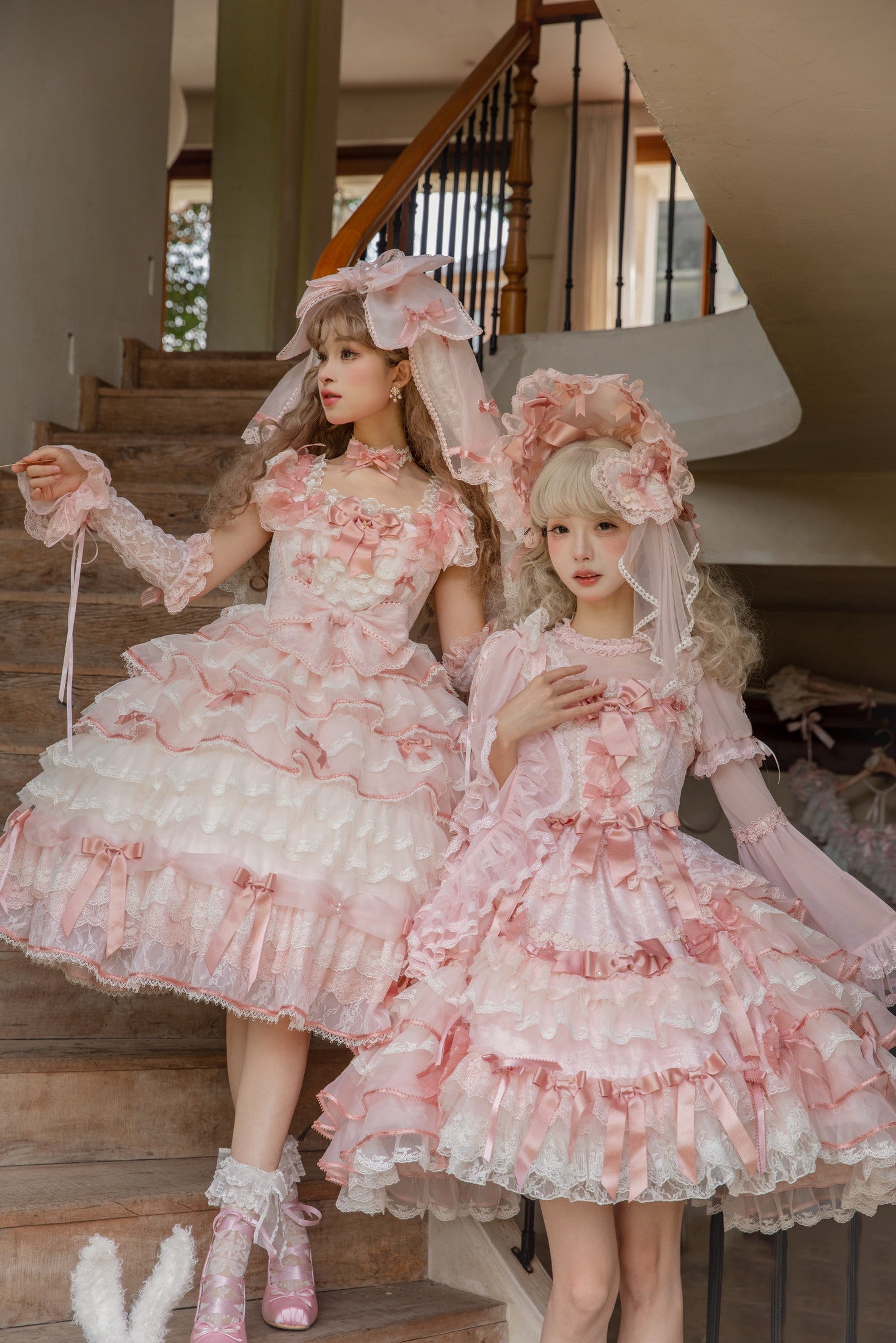 Centifolia Rose One Piece — Pink — image 2