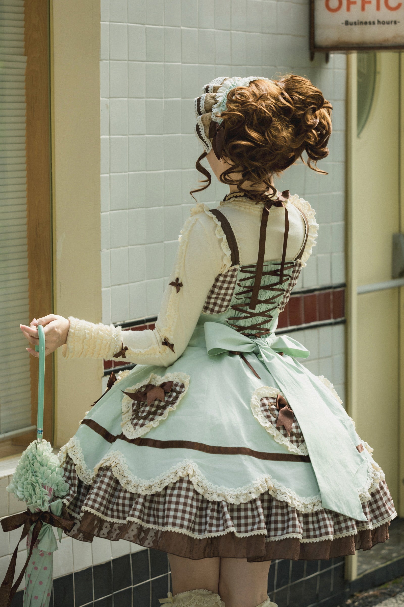 Cupcake Jumper Skirt — Chocolate — image 9