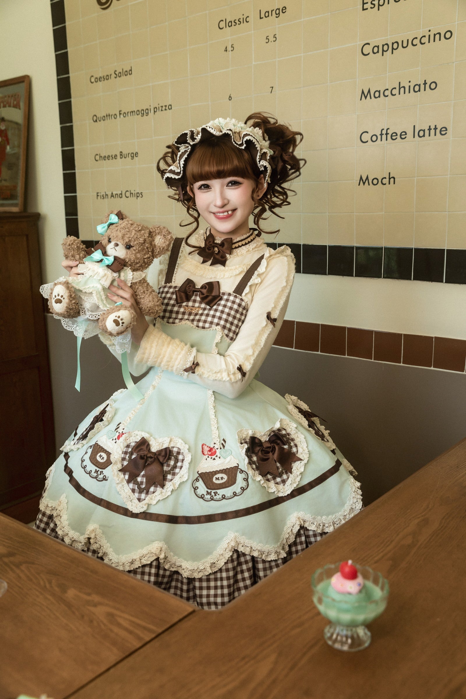 Cupcake Jumper Skirt — Chocolate — image 12