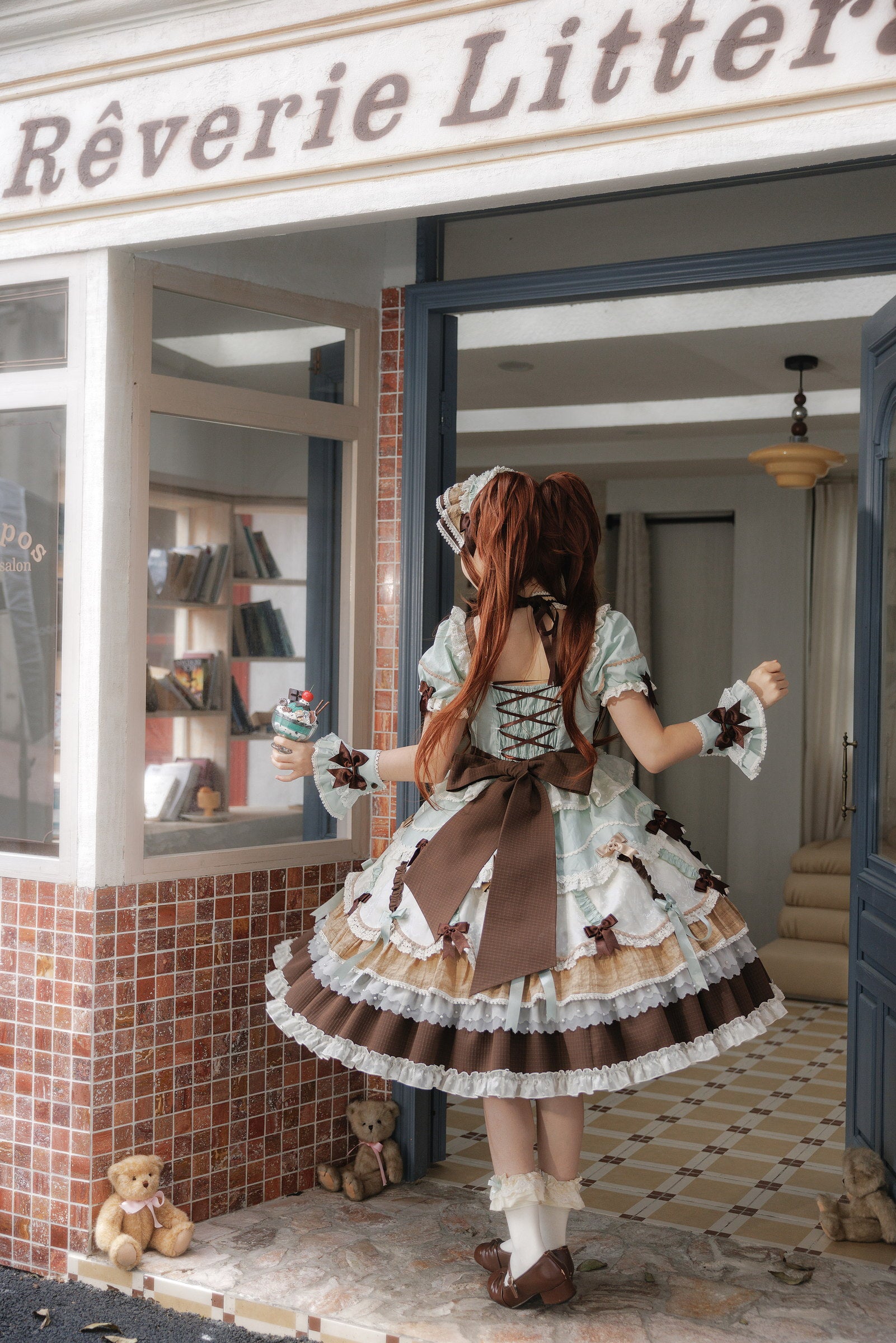 Cupcake Natural-Waist One Piece — Chocolate — image 1