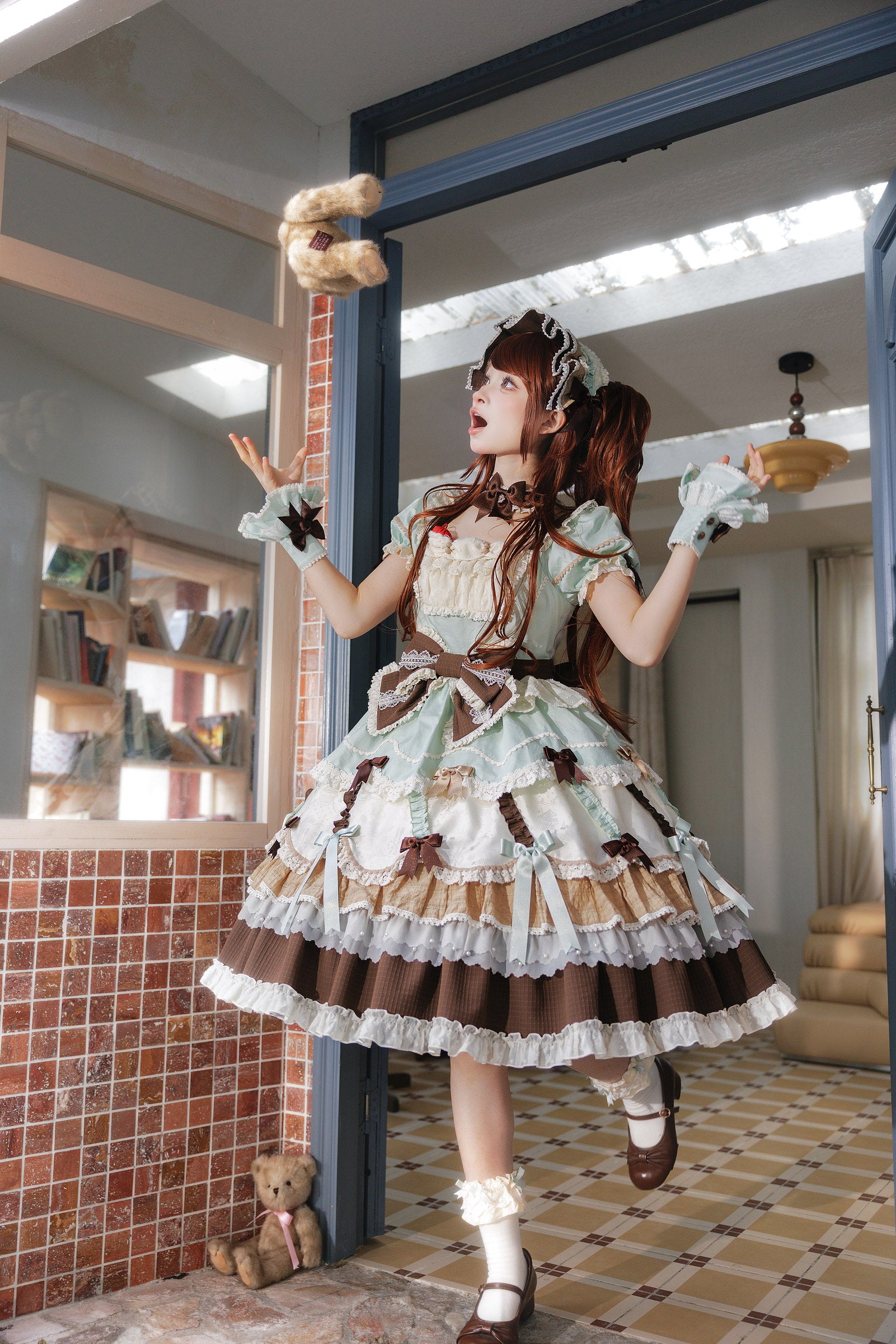 Cupcake Natural-Waist One Piece — Chocolate — image 2