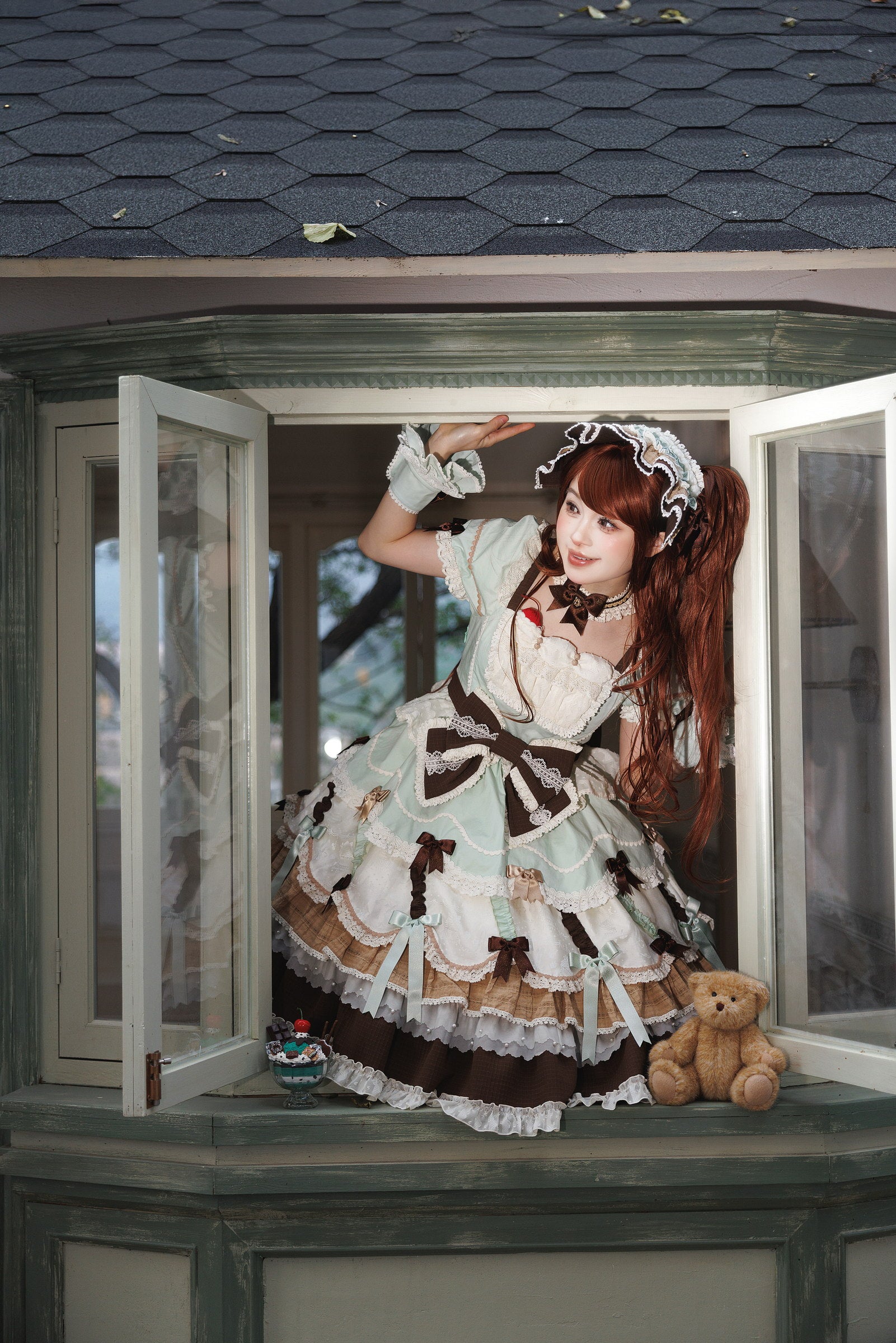 Cupcake Natural-Waist One Piece — Chocolate — image 6