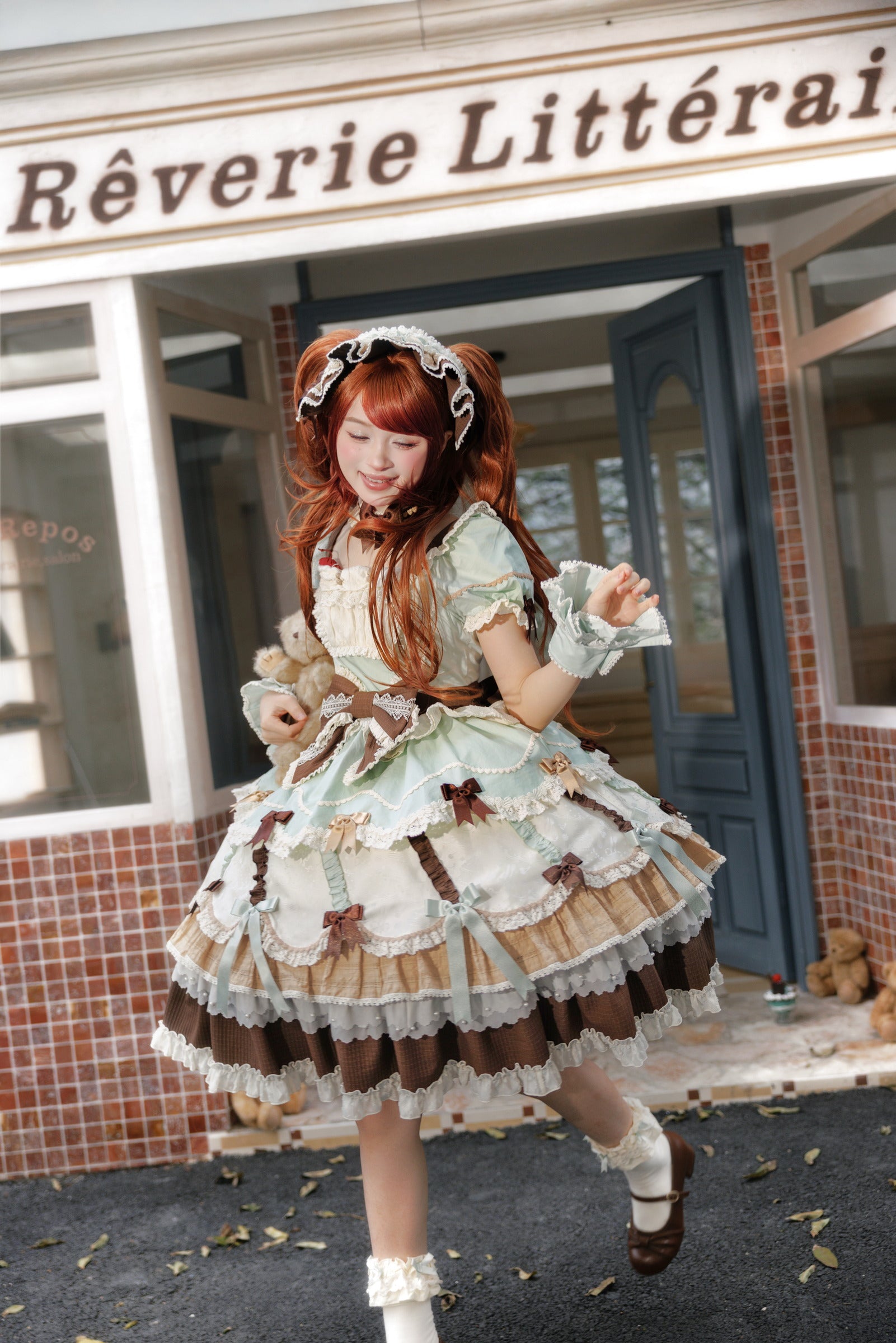 Cupcake Natural-Waist One Piece — Chocolate — image 11