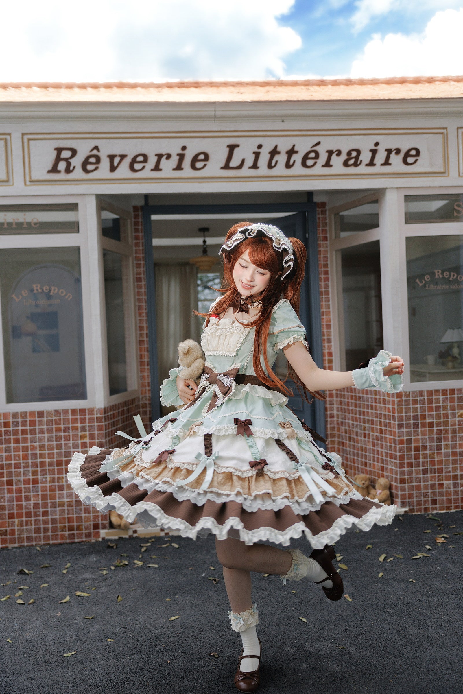 Cupcake Natural-Waist One Piece — Chocolate — image 13