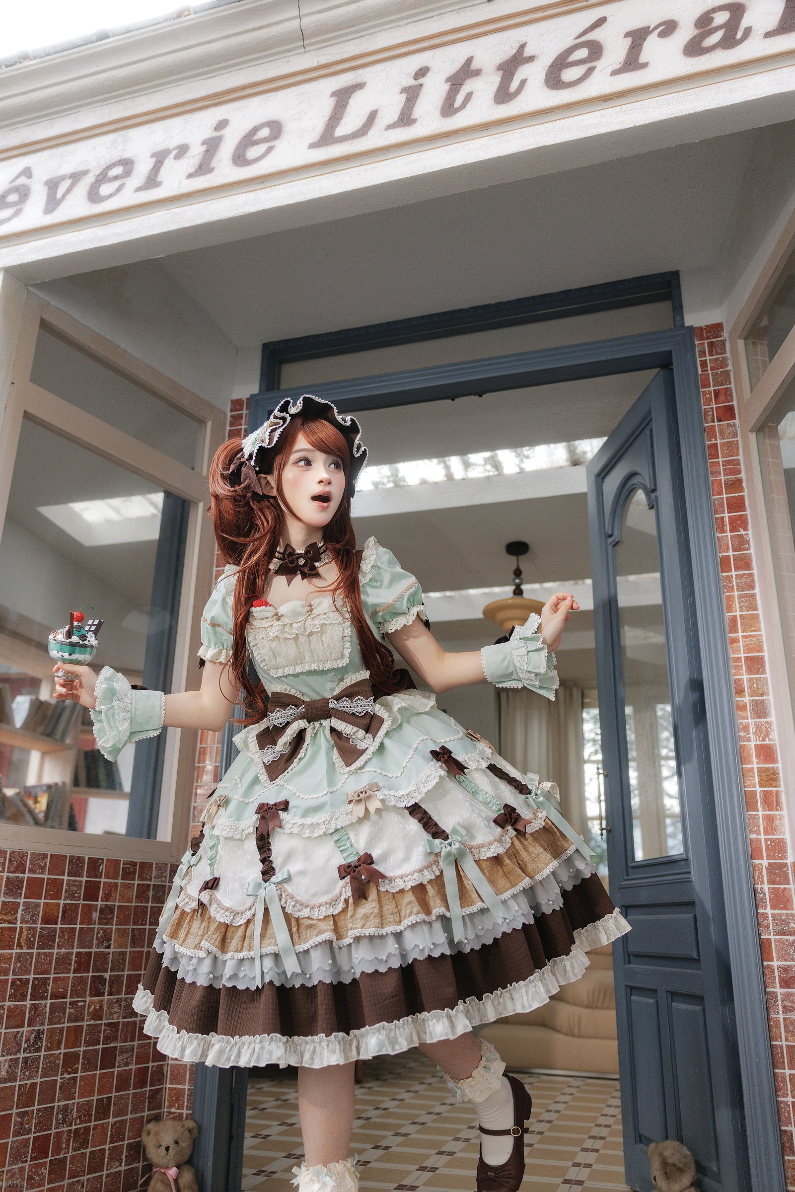 Cupcake Natural-Waist One Piece — Chocolate — image 14