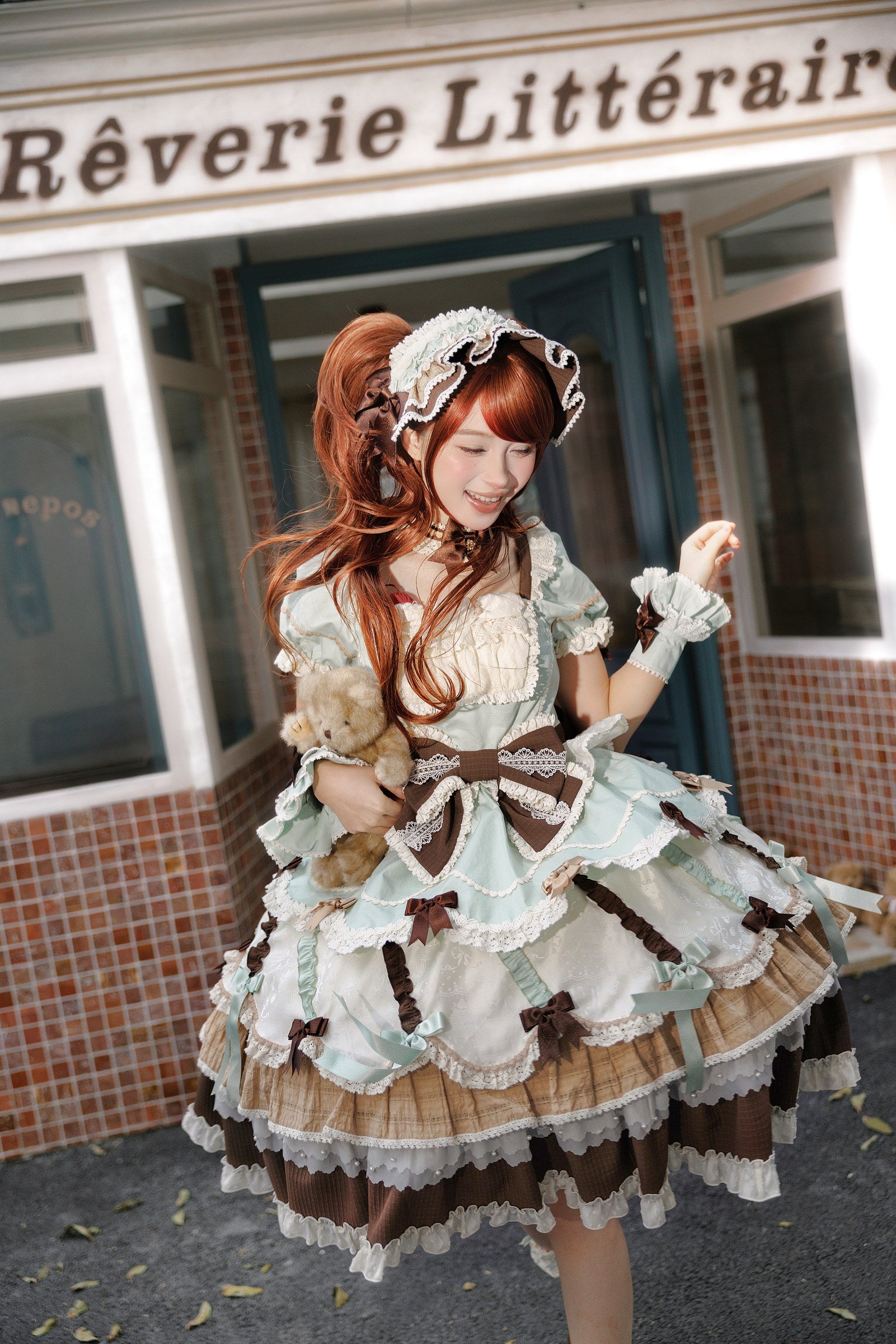 Cupcake Natural-Waist One Piece — Chocolate — image 15
