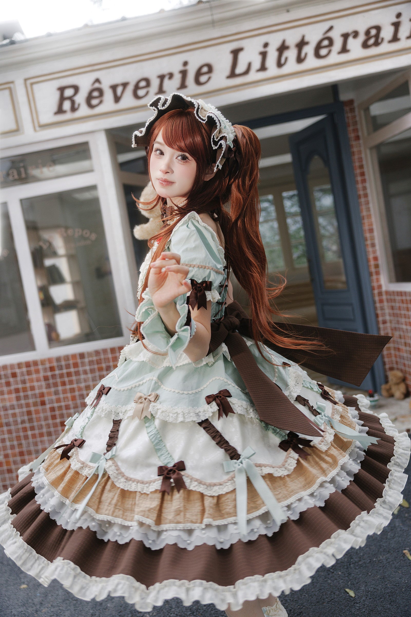 Cupcake Natural-Waist One Piece — Chocolate — image 16