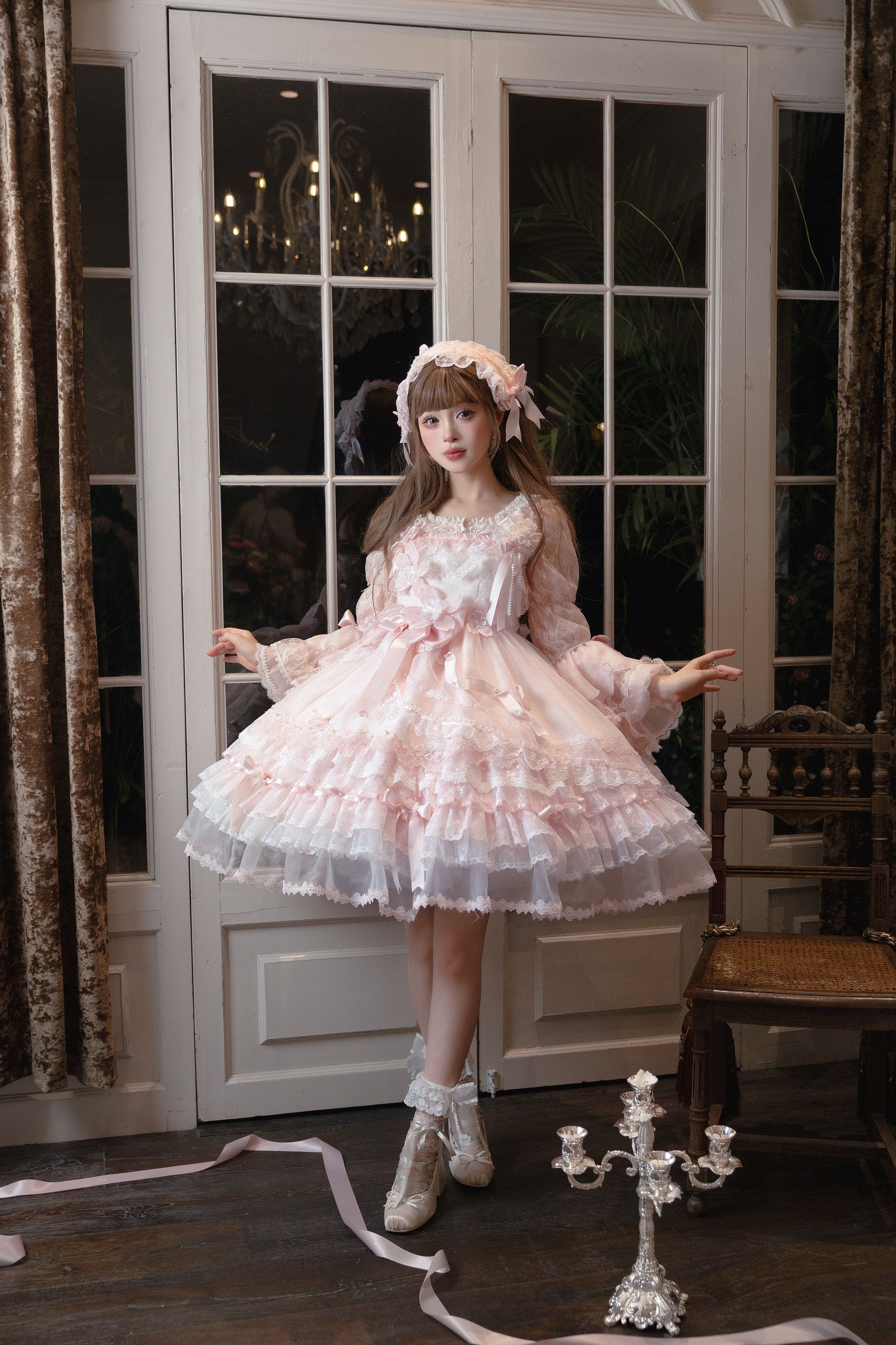 Sakura Confession Jumper Skirt — Pink — image 1