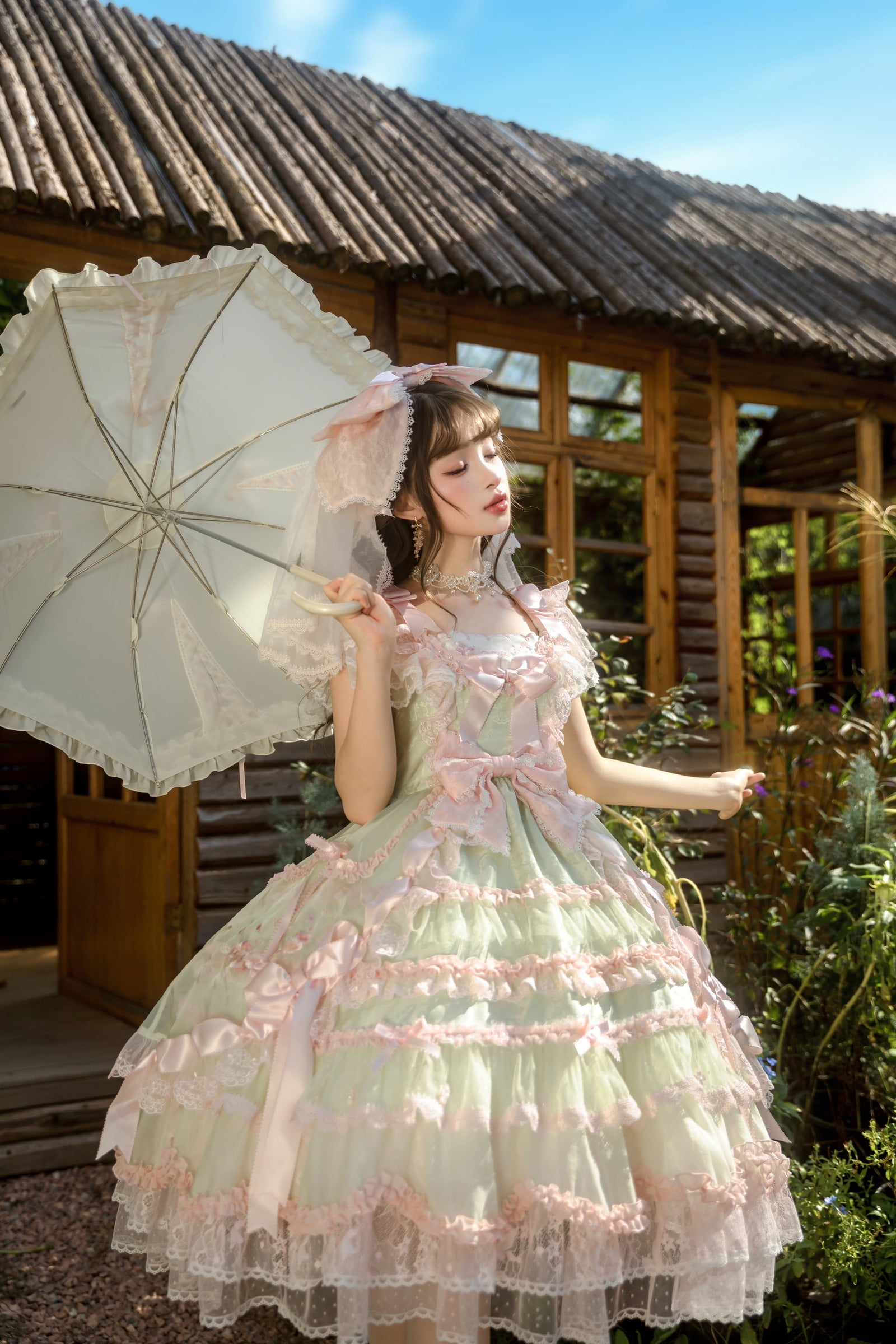 Sakura Confession One Piece — Pink Green — image 2