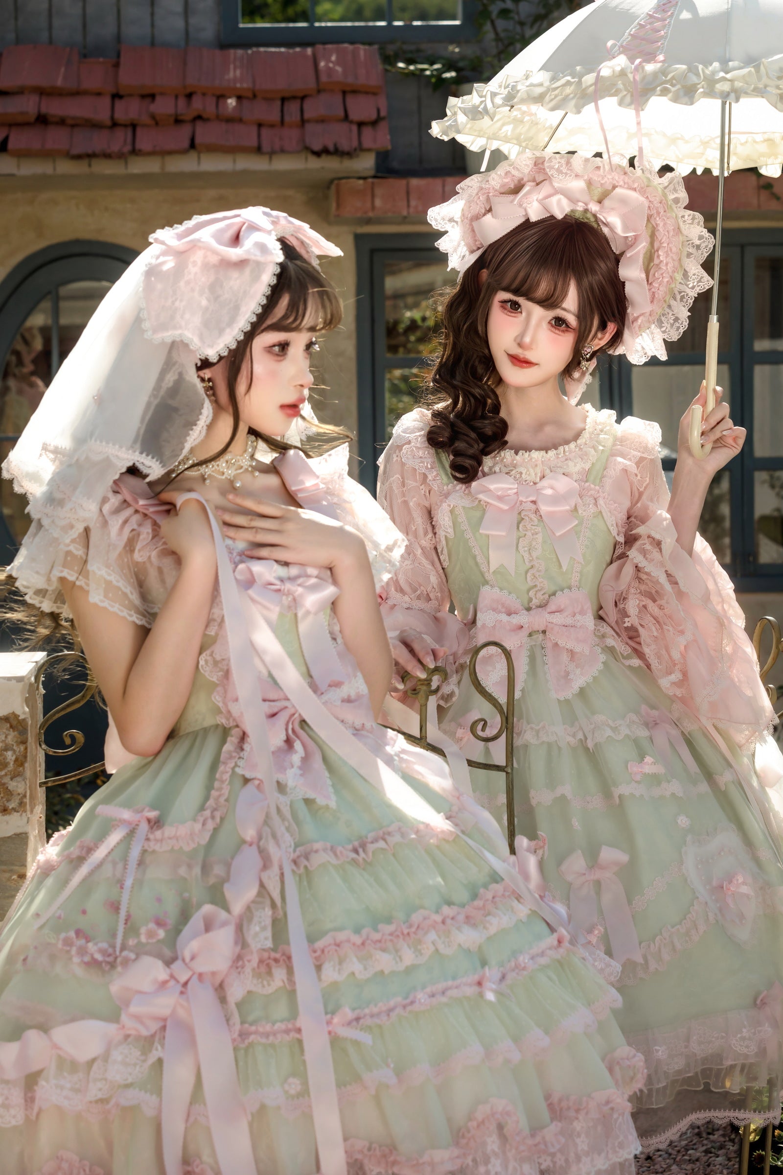 Sakura Confession One Piece — Pink Green — image 3