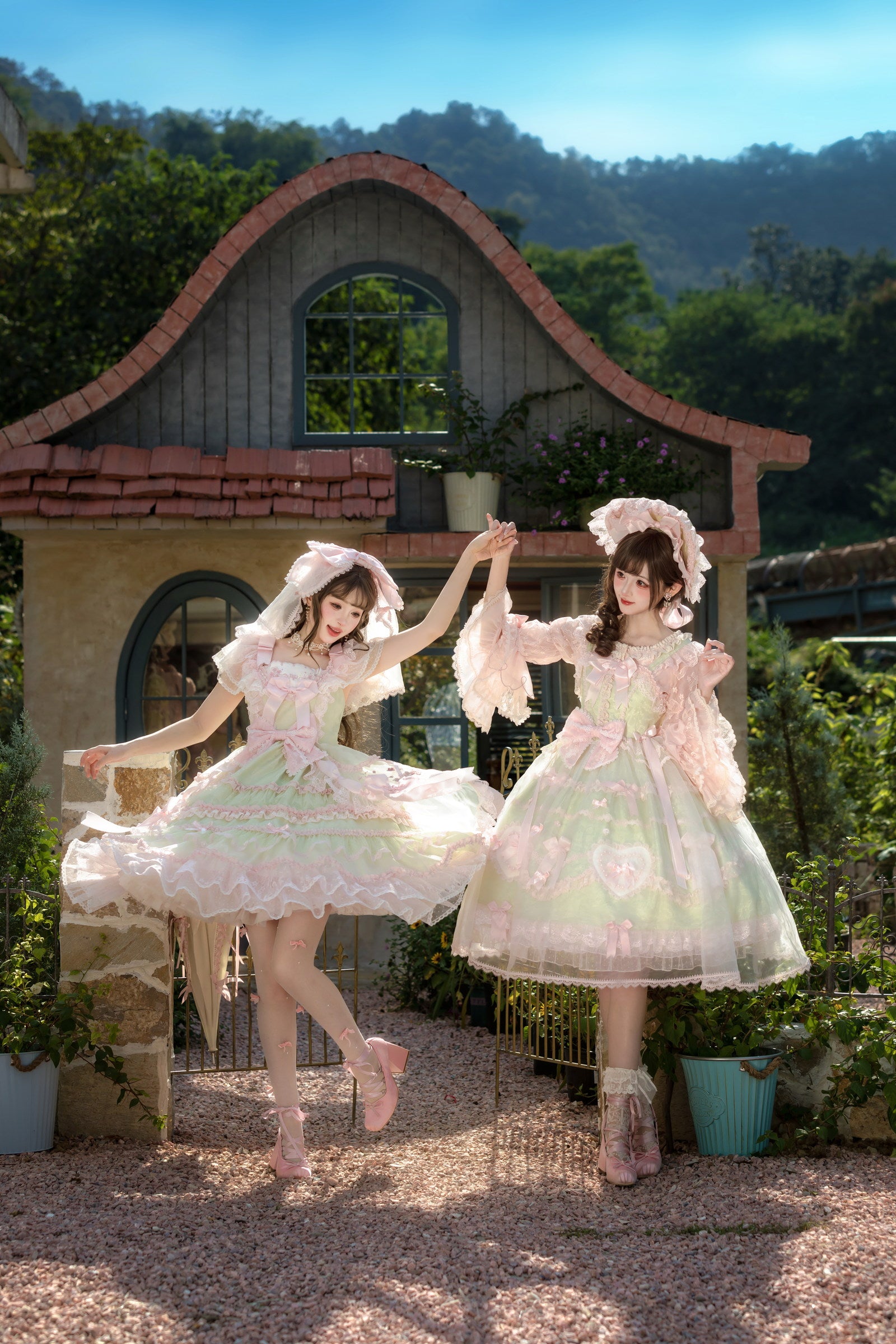 Sakura Confession One Piece — Pink Green — image 5