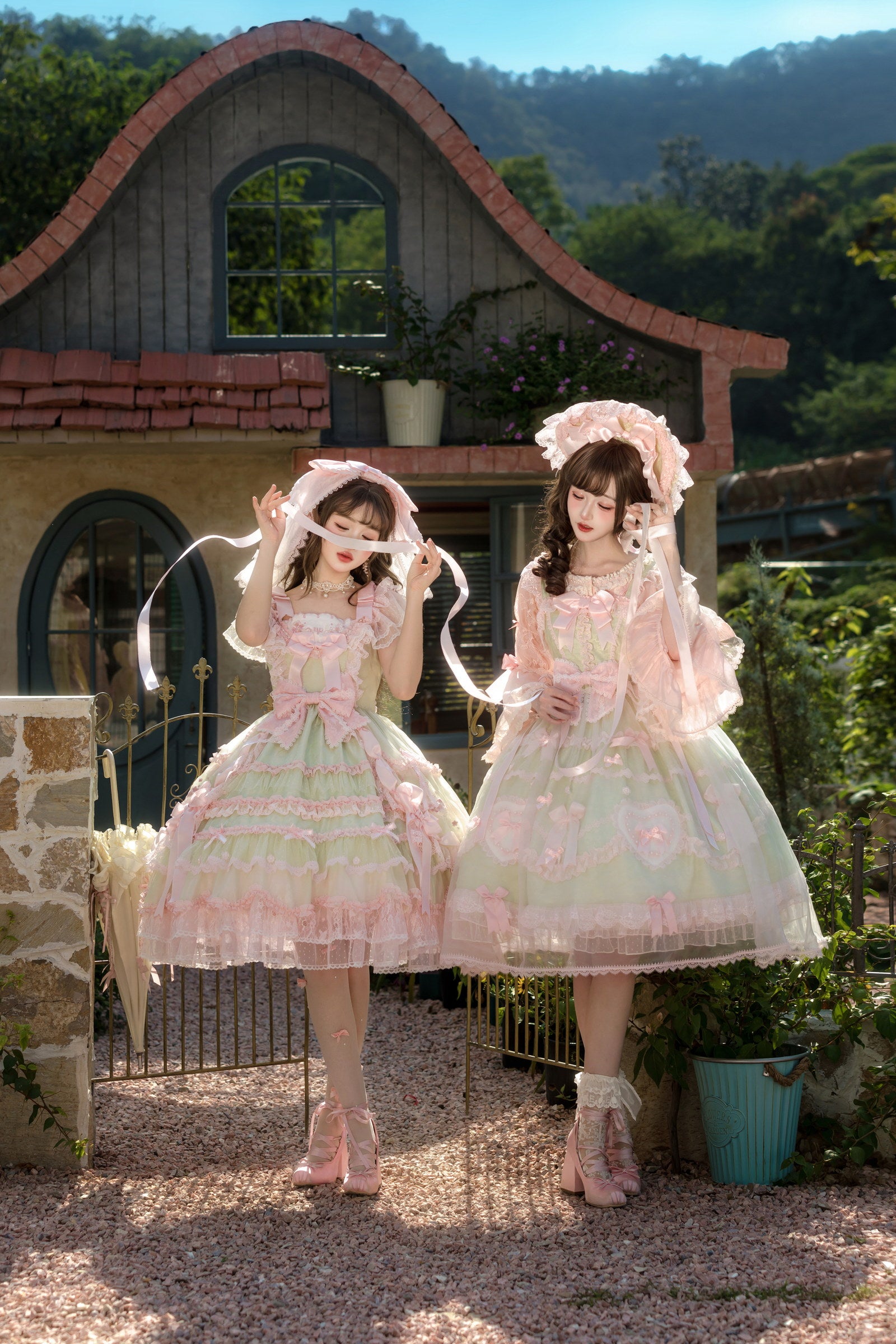 Sakura Confession One Piece — Pink Green — image 7
